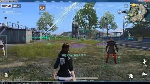 荒野行动科技单透视使用方法