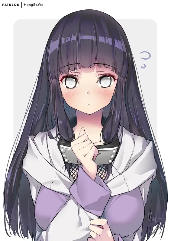 火影忍者cg插画雏田图片