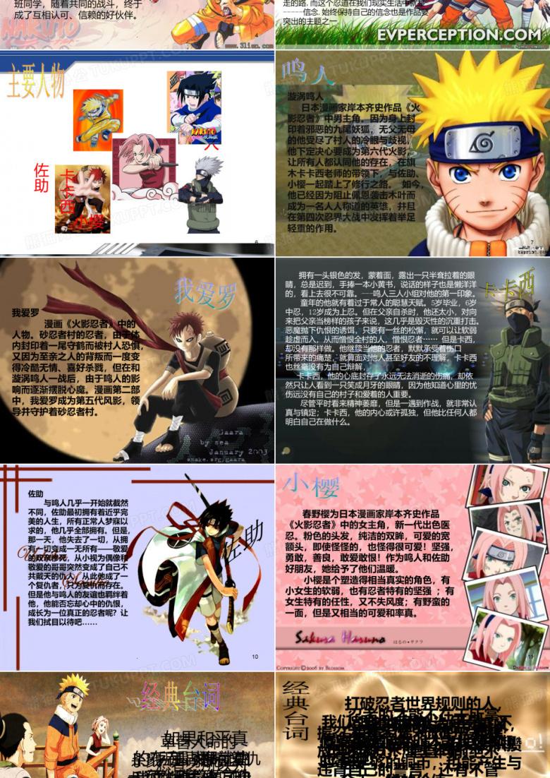 火影忍者课件怎么制作,跟着学起来?