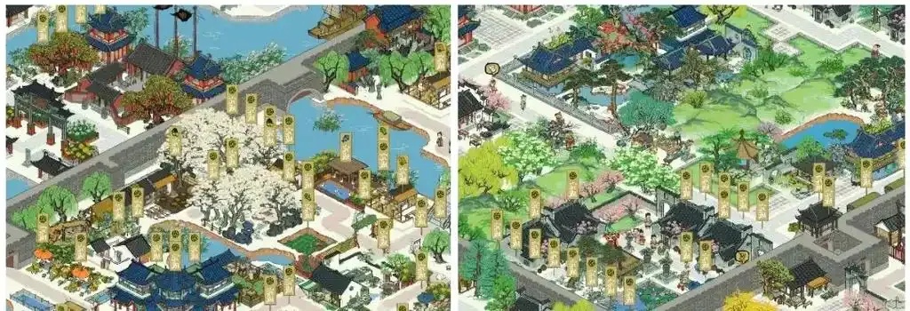 江南百景图哪里石头多?