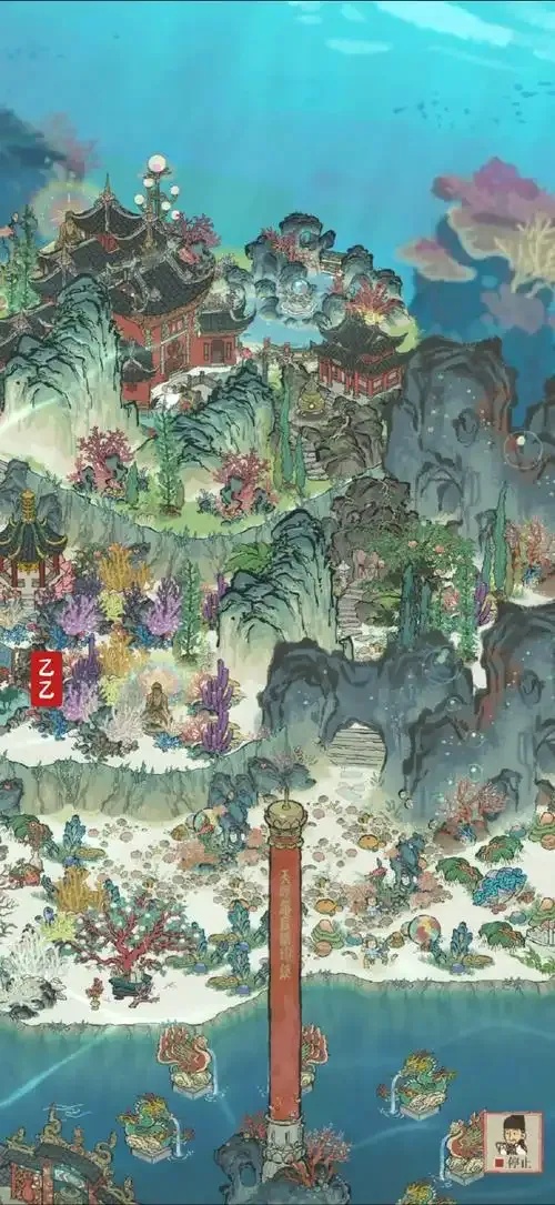 江南百景图哪里石头多?