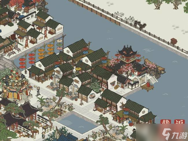 江南百景图商栈布局五个