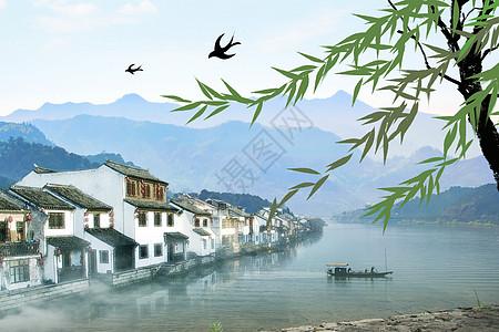 江南春景图:水墨诗意,春光醉美时刻!