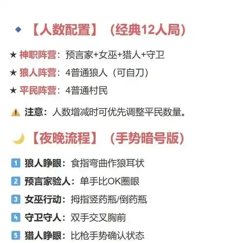 狼人杀公投规则