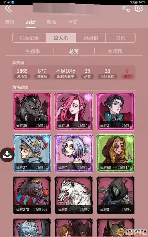 狼人杀荣誉值几阶