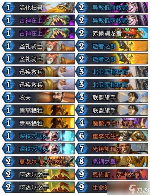 炉石传说科技骑卡组最强攻略指南