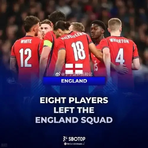 突发！英格兰队8人退出集训：怎么回事？