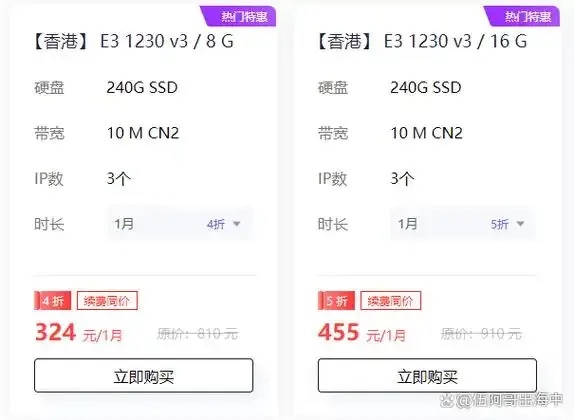 香港服务器哪家便宜好用