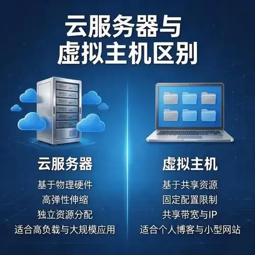 云服务器和vps主机有区别吗