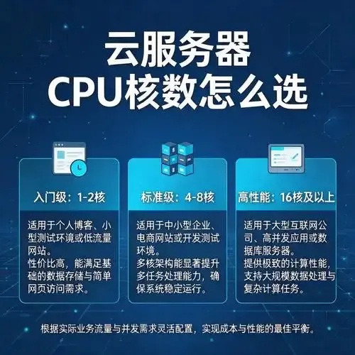 云服务器核数多少合适性能与成本平衡全解析