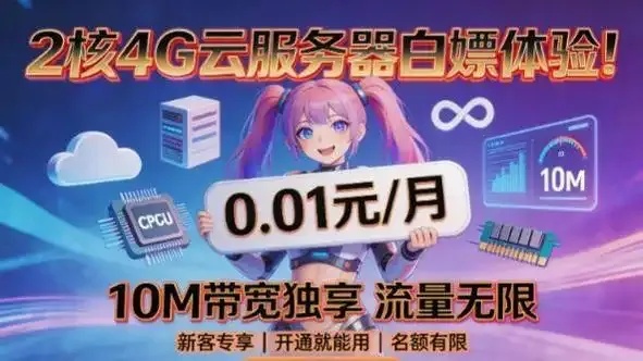 云服务器试用：仅需1元，每月畅享无限可能！