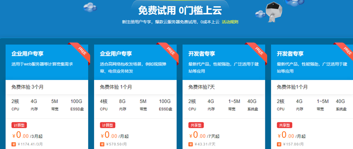 云服务器试用期时长揭秘