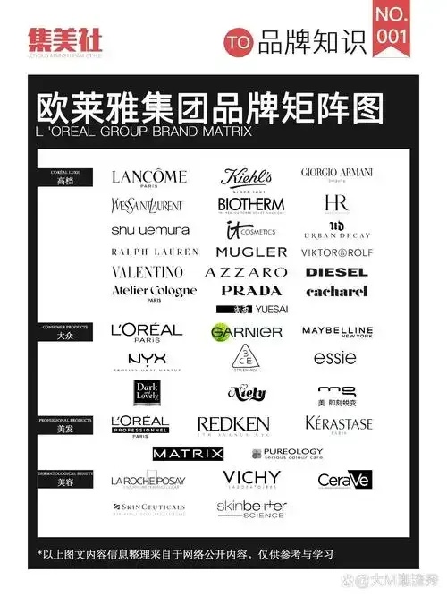 解析巴黎欧莱雅旗下品牌产品线市场策略与未来展望