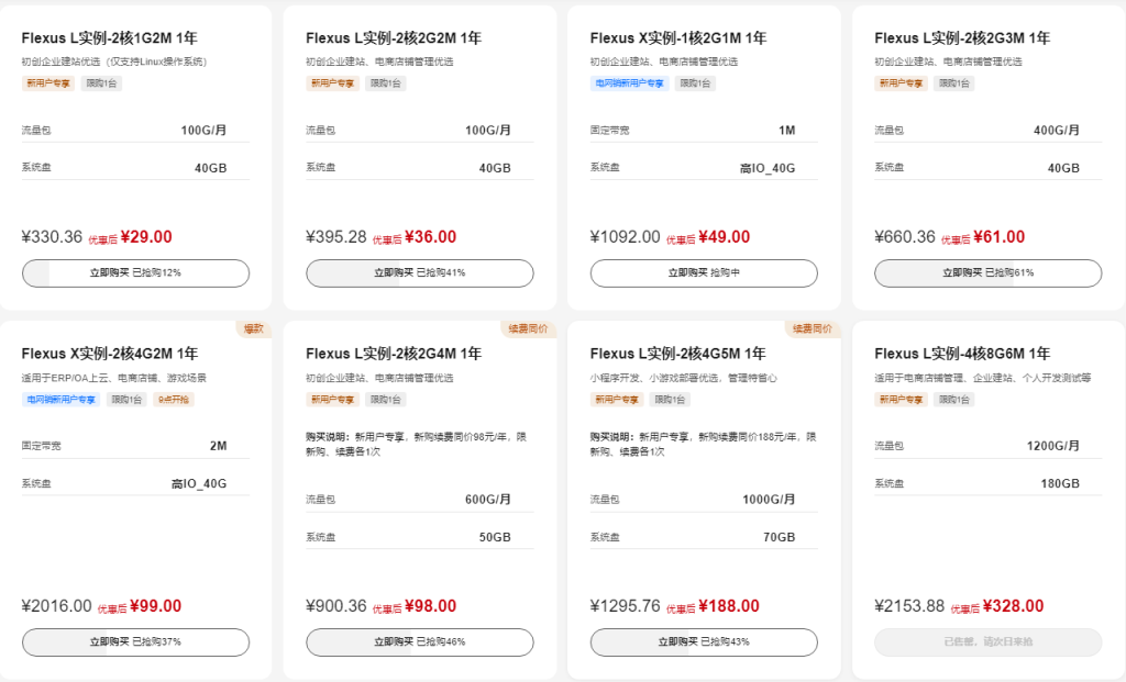 华为云服务器一年价格详细解析及2023最新报价