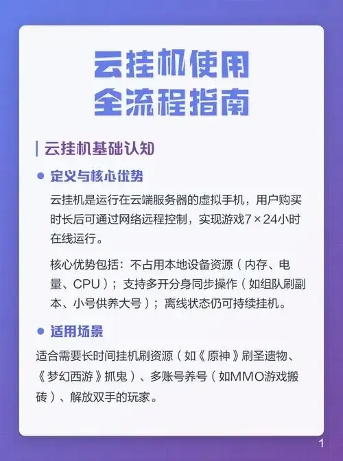 云服务器可以挂机吗